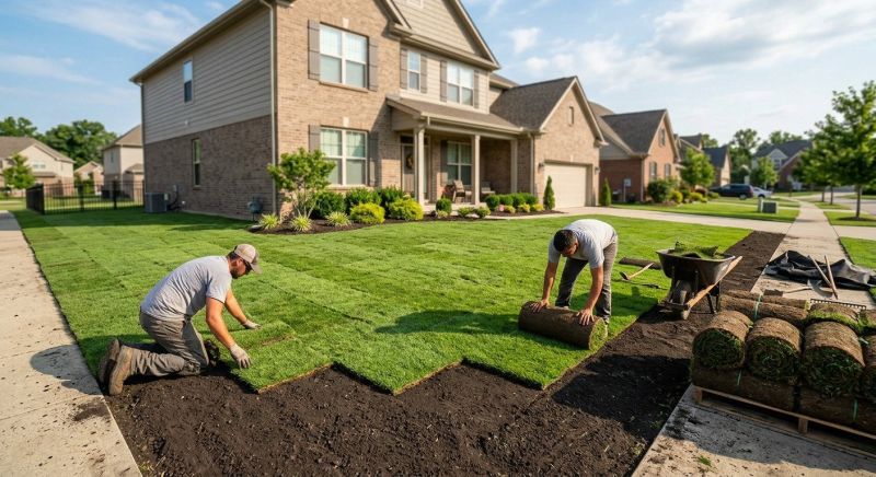 Fescue Sod Installation in Aiken, SC