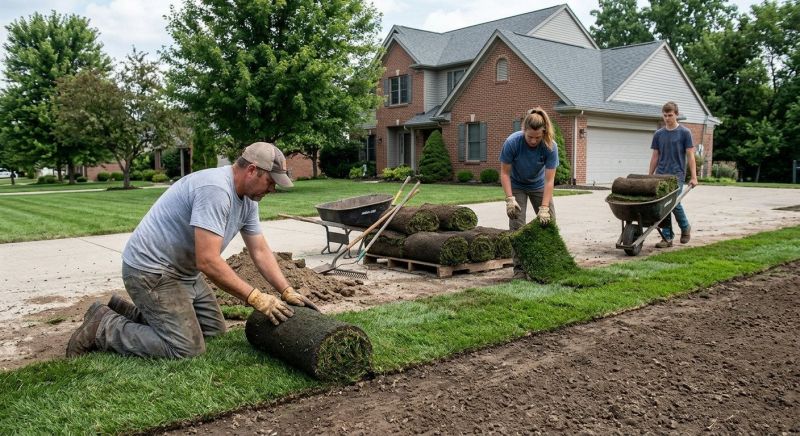 Yard Sod Installation in Ventura County, CA
